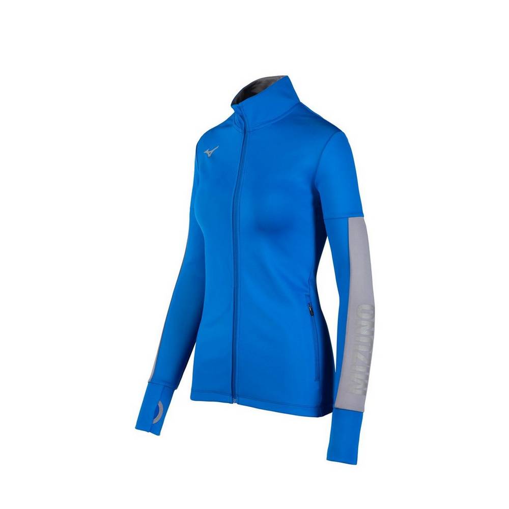 Womens Mizuno Alpha Quest Jacket Royal Philippines (LYONJC506)